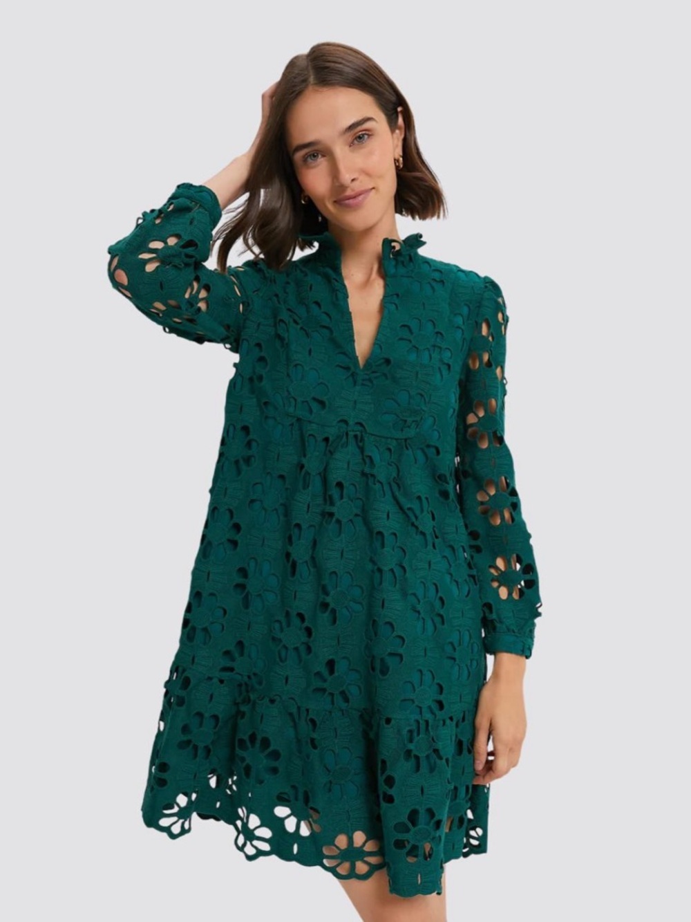 Tuckernuck / Green Lace Palmerston Dress